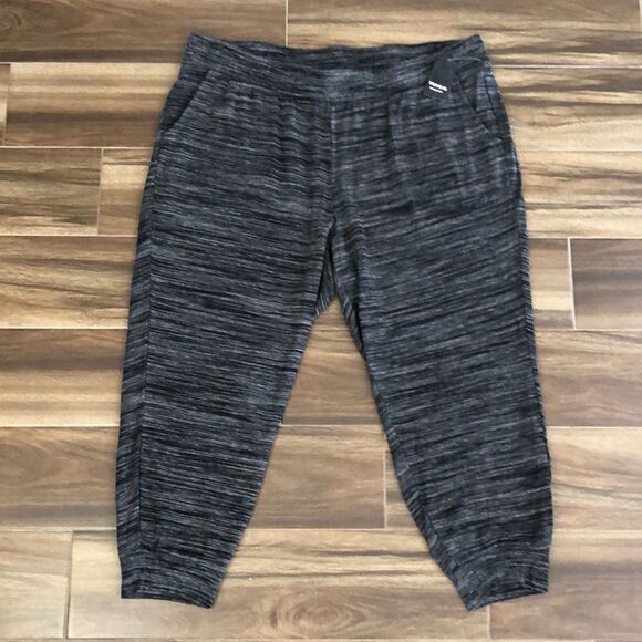 NWT Torrid Black Spacedye Terry Jogger, Size 2 - Picture 3 of 14
